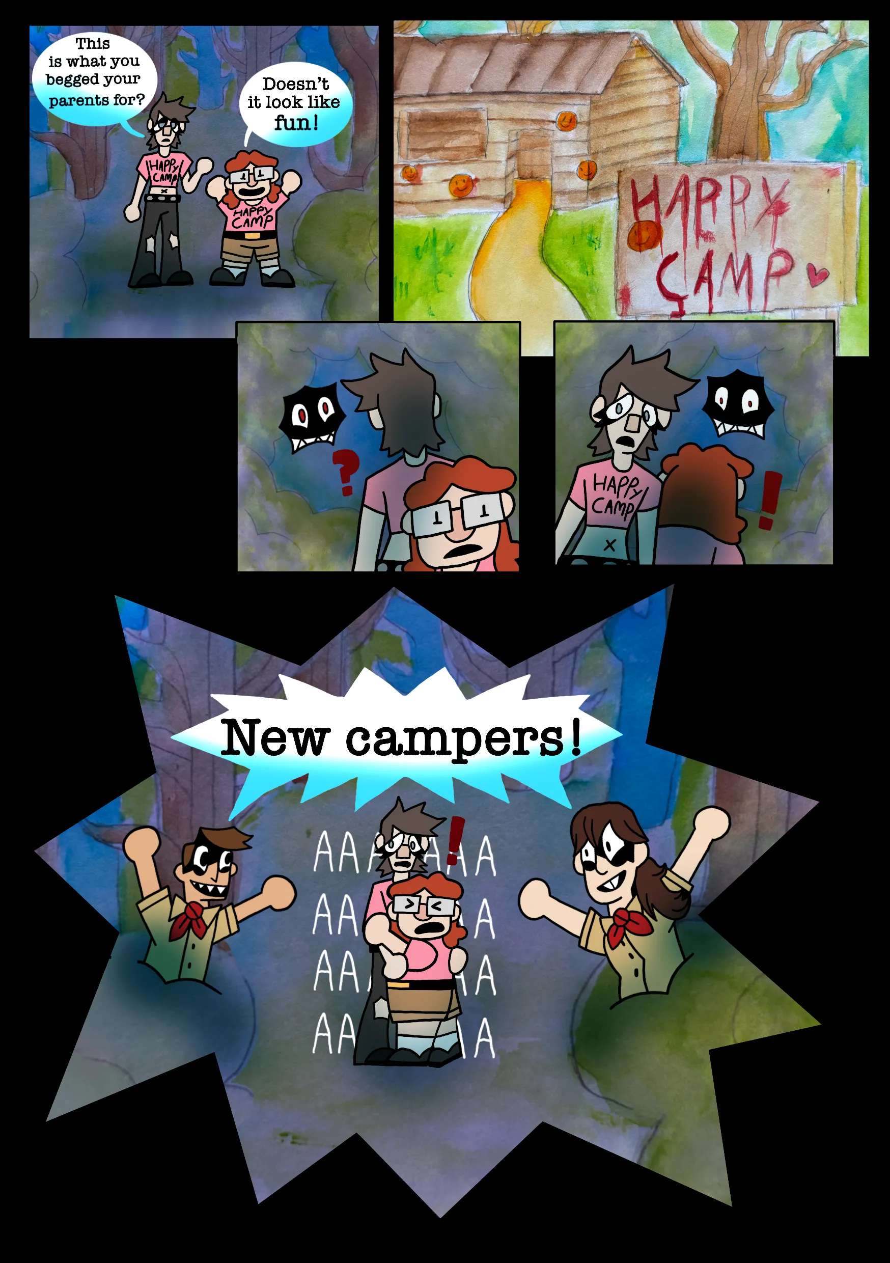 My camp from Hell Page 6